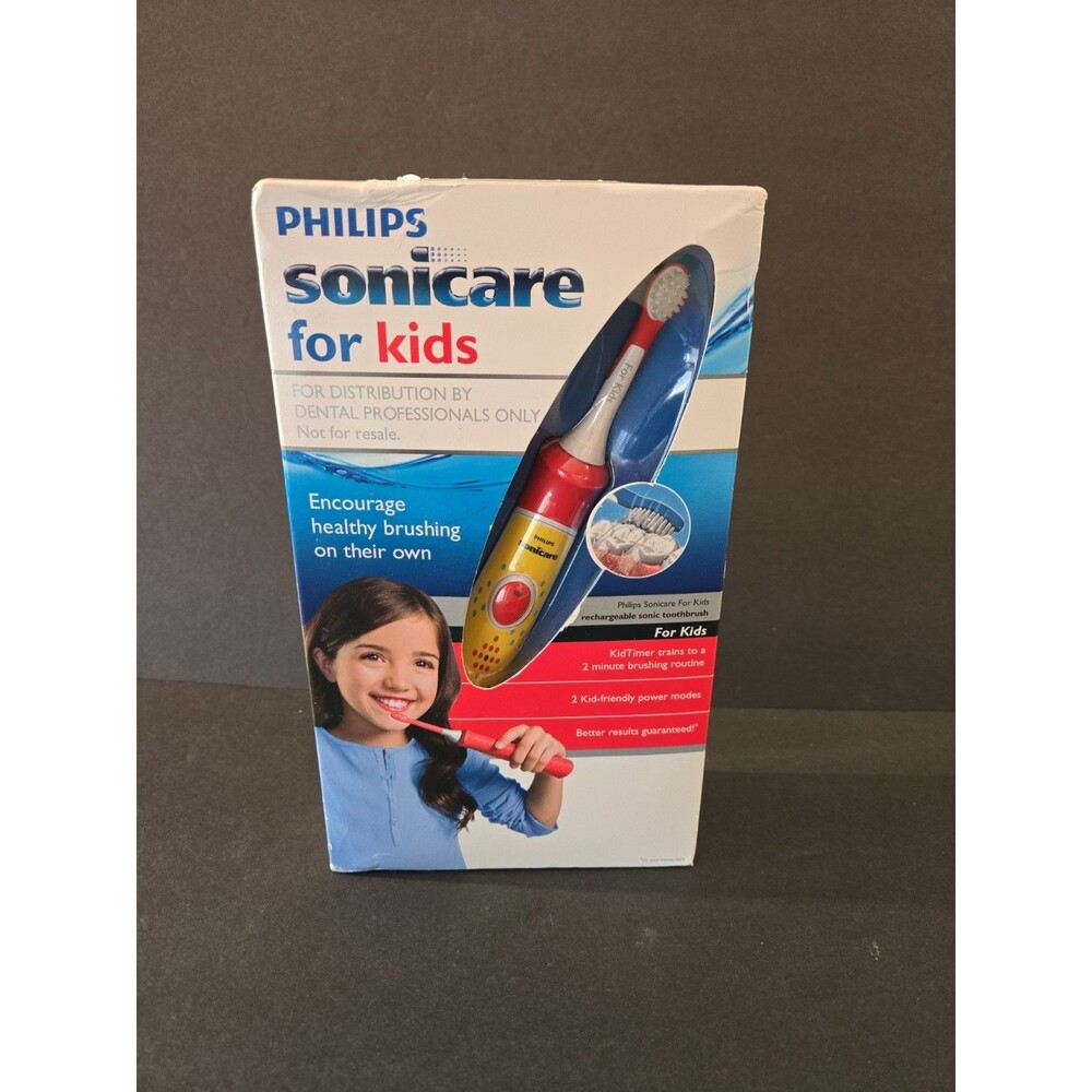Philips Sonicare for Kids Rechargeable Electric Toothbrush HX6381/02 Sealed